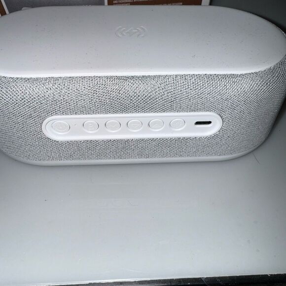 4-in-1 Multi-Function Clock Speaker - Gray - Picture 1 of 3